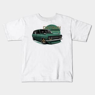 Datsun 510 Wagon - PAPAYA STREETART Kids T-Shirt